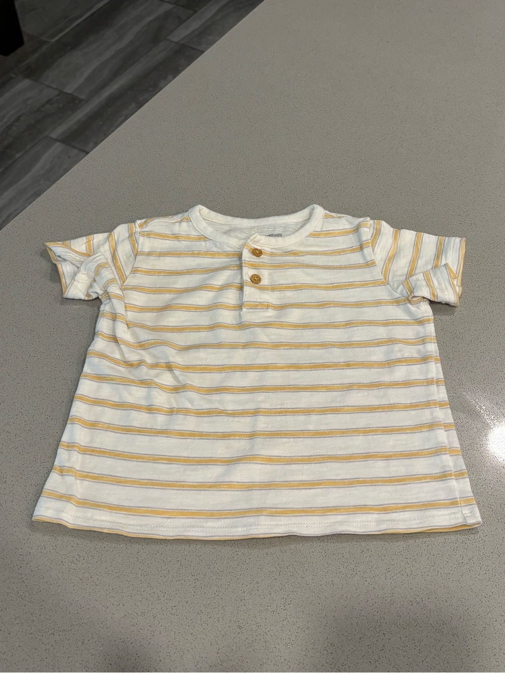 Little co striped toddler shirt